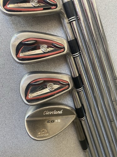 Cleveland CG7 Tour Irons 4-PW & CG15 54 Degree Wedge. - Picture 6 of 19