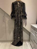 Sequinned Sparkle Shiny Maxi Dress for Evening Party, Wedding, Cocktail