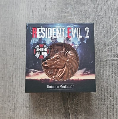 Resident Evil 2 Remake Collector's Limited Edition Unicorn Medallion Coin RE2
