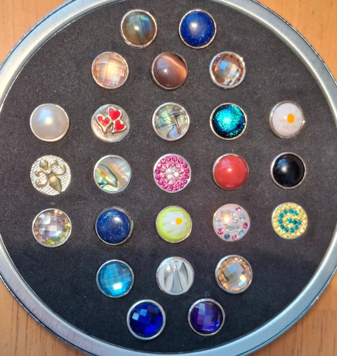 Art Deco Goldene Muschel Jewelpop Für Kamäleon Ringe Und Schmuck
