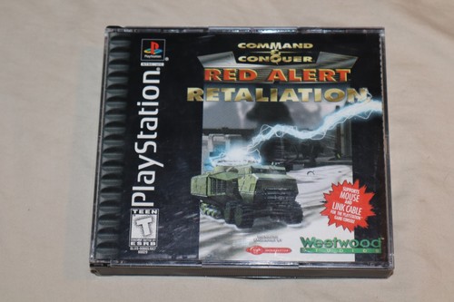 Command & Conquer: Red Alert Retaliation (Sony PlayStation 1, 1998) PS1 COMPLETE