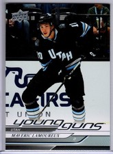 2024-25 Upper Deck  Series 2 Maveric Lamoureux Young Guns Card # 487