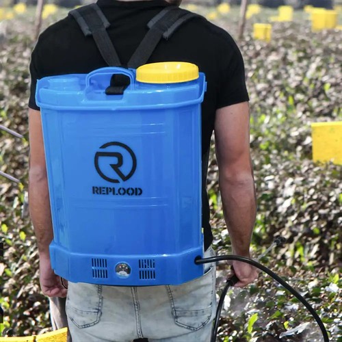 Pompa Irroratrice Spalleggiata a Batteria 16 Litri Peso 5Kg Irroratore - Foto 2 di 5