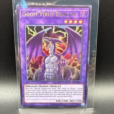 Yu-Gi-Oh! Doom Virus Dragon LCKC-EN064 Legendary Collection Kaiba Fusion 1900/1…