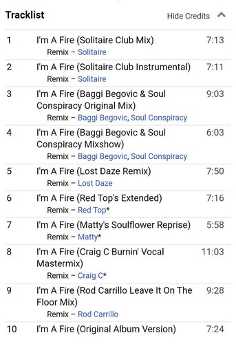Donna Summer I'M A Fire 10Mixes - Picture 4 of 4