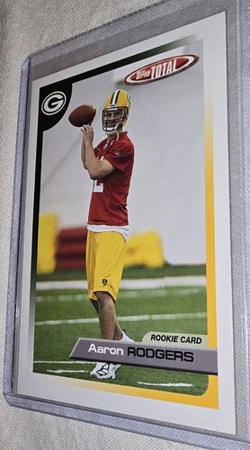 2005 Topps Total - Aaron Rodgers #483 (RC) - Foto 3 di 6