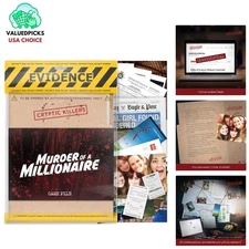 Ultimate Murder Mystery Game: Cold Case Investigation - Unravel a Millionaire...