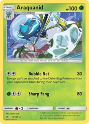 Araquanid 15/147 Burning Shadows Rare