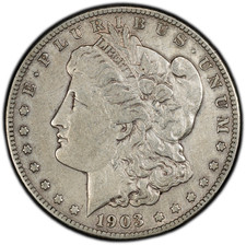 1903-S Morgan Silver Dollar - PCGS GOLD SHIELD Extremely Fine XF - KEY DATE!