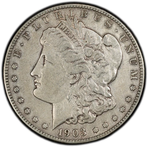 1903-S Morgan Silver Dollar - PCGS GOLD SHIELD Extremely Fine XF - KEY DATE!