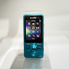 Sony Walkman NW-S14 MP3 Digital Player 8GB Blue Tested Working English menu