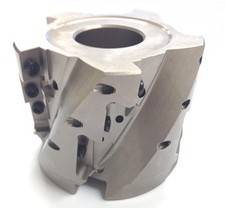 3 X 1-1/4" BORE COOLANT HELICAL APKT-160408 INDEXABLE FACE MILL (2066-8000)