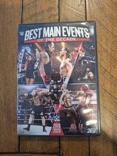 WWE: Best Main events of the Decade 2010-2020 (DVD) 2 Disc Set
