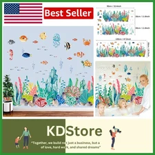 Under the Sea Wall Decals Set - Lifelike Ocean Creature Stickers for Nursery ...