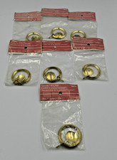 SEVEN Vintage Decorator Window Shade Pull Gold Ring Dorsette 10973