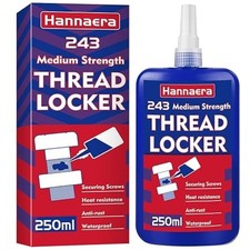 8.45 Fl oz/250 ml Medium Strength, Lock & Seal Nuts, Bolts, medium-250ml