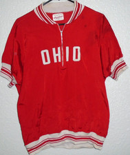 vintage 1960s Ohio State Buckeyes basketball jersey Durene Rawlings game used