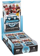 2025 Bowman University Chrome Football Hobby Box Brand New PreSale QTY