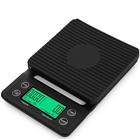 3kg Electronic Scale with Timer Compact Design for Coffee and Culinary Use