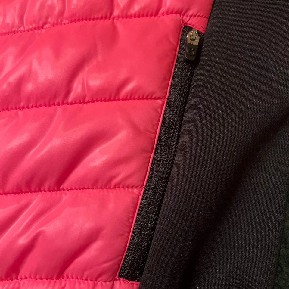 NWT Xersion Hot Pink Quilted Puffer Vest Jacket women’s Sz S - Image 3 of 4