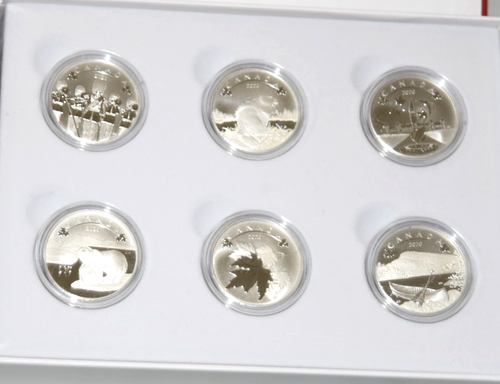 Canada 2020 $10 Silver .999 Uncirculated 6-Coin "O-Canada!" Set W/ Box & COA’s - Picture 7 of 7