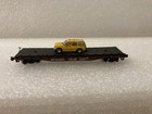 Atlas N Southern Pacific Flatbed w/Black Wood Deck W/yellow SUV 1379FF6584-2B26 — photo 2