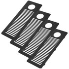  4 Stück Computer-Host-Entlüftungsgitter für Lüftungsschlitze, Schuhe, Schrank,