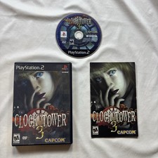 Clock Tower 3 Sony PlayStation 2 PS2 Complete With Manual CIB Tested Working