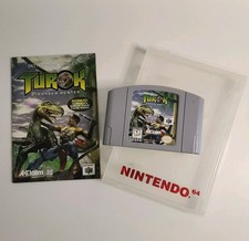 Turok Dinosaur Hunter N64 (Nintendo 64, 1997) *no Box* Mint Cartridge + Manual