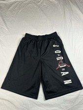 Jordan Boys Mesh Basketball Shorts Black Jumpman Big Logo XL 13-15 Years
