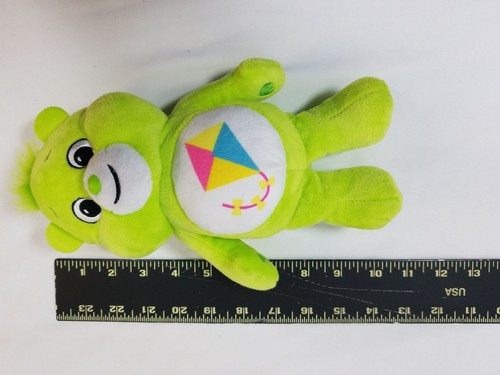 Care Bears 2021 Do Your Best Bär Plüsch limettengrün rosa Cheer Bear Regenbogen 10 Zoll - Bild 12 von 12