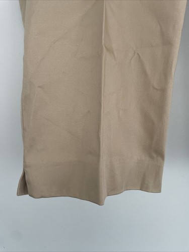 NWT Lauren By Ralph Lauren Women’s 20W Cotton Stretch Khaki Cropped Pants - Picture 4 of 14