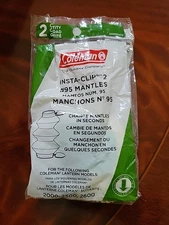 NEW Coleman Insta Clip #95 2x Mantles Outdoor Camping Lantern 2000 2500 2600