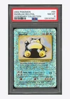 Pokemon PSA 8 Snorlax Reverse Holo 2002 64/110 Legendary Collection English