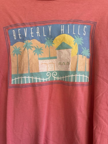 Vintage single stitched 90s Beverly Hills tourist tee - Picture 2 of 6