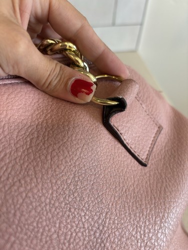 Vintage Rosa Juicy Couture Tasche Handtasche Umhängetasche - Bild 9 von 11