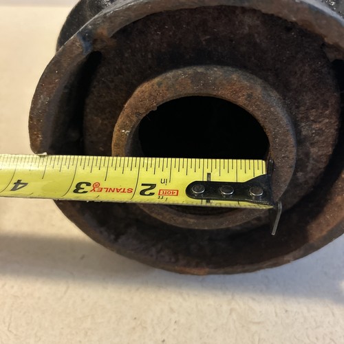 Vintage Cast Iron Heavy Metal Horse Head Hitching Post Fence Topper with Ring - Picture 13 of 18
