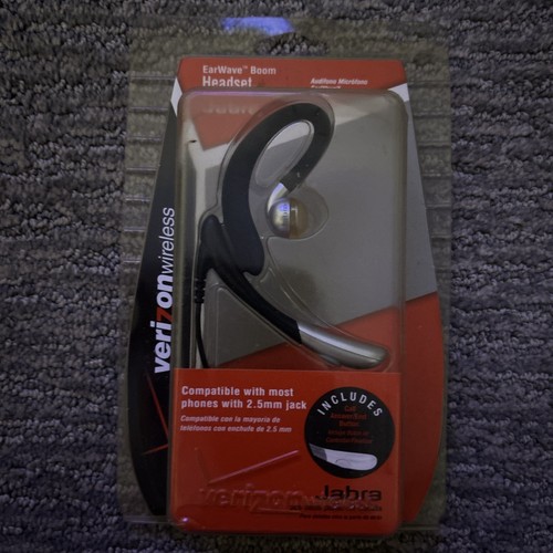 Verizon Wireless Jabra Universal EarWave Boom Headset for Cell Phones 2.5mm New