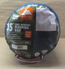 Ozark Trail 35 F Cool Weather Rectangular Sleeping Bag