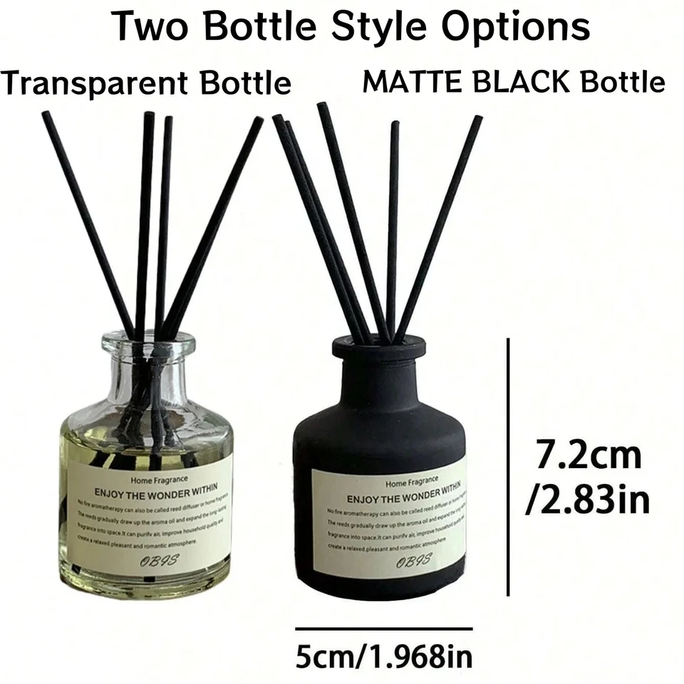 Aceite de fragancia 50 ml fresia jazmín con caña difusor barra aire Foto 2 de 4
