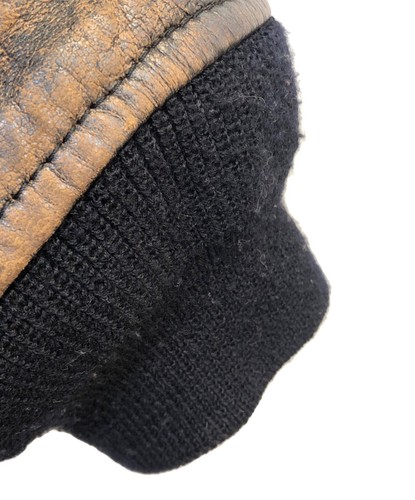 Avirex 7823 Flight Jacket Leather Brown Men's M - Picture 4 of 9