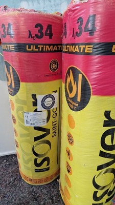 5 Rollen ISOVER Ultimate Klemmfilz  0,34  160mm Dicke (3500x1200)