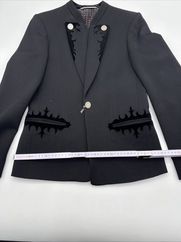 Chaqueta tradicional B585 Tracht Trachtenveste Alpentracht 60 % lana virgen alta calidad - Imagen 20 de 21