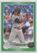 2022 Topps Pro Debut Green 31/99 Jorbit Vivas #PD-84 0s07