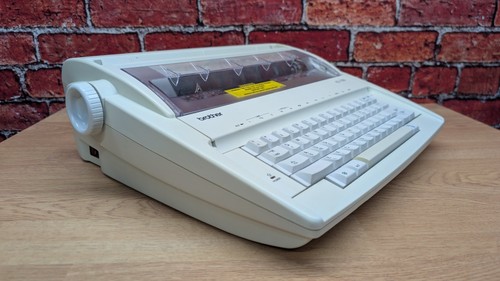 Vintage Brother AX-100 Electronic Typewriter Processer with Box Used - Picture 9 of 16