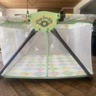 Vintage 1983 Coleco Cabbage Patch Kids Doll Playpen Folds Flat Clean No Holes