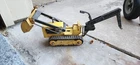Vintage 1960s # 534 Tonka Trencher Backhoe  Pressed Steel - parts or restoration
