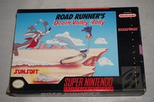 Road Runner's Death Valley Rally (Super Nintendo SNES) Complete in Box CIB