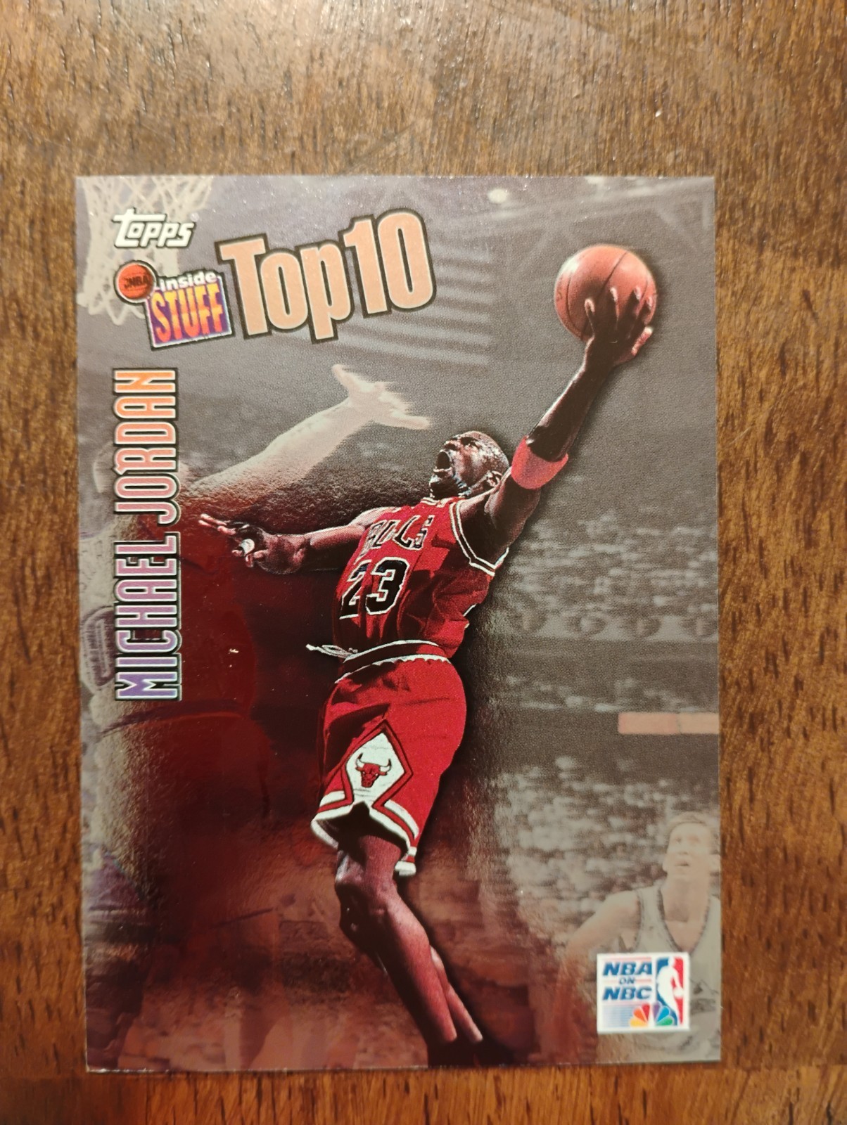 1997-98 Topps Michael Jordan NBA Inside Stuff Top 10 #IS1 Bulls