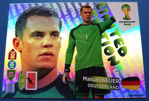 Panini Adrenalyn WM 2014 World Cup Brasilien - Limited Edition auswählen - 第 12/52 張圖片